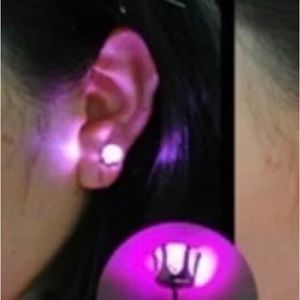 Pink Light Up Earrings